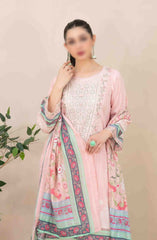 Ahava - Stitched Embroidered Digital Lawn Collection D-2679