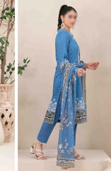 Ahava - Stitched Embroidered Digital Lawn Collection D-2680