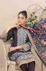 Ahava - Stitched Embroidered Digital Lawn Collection D-2681