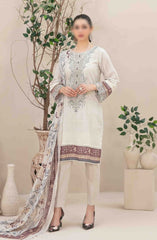 Ahava - Stitched Embroidered Digital Lawn Collection D-2682