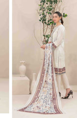 Ahava - Stitched Embroidered Digital Lawn Collection D-2682