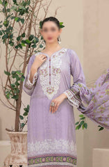 Ahava - Stitched Embroidered Digital Lawn Collection D-2683