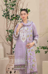 Ahava - Stitched Embroidered Digital Lawn Collection D-2683