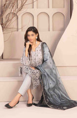 Mismah Vol I - Stitched Embroidered Broshia Lawn Collection D-2741