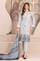 Mismah Vol I - Stitched Embroidered Broshia Lawn Collection D-2741