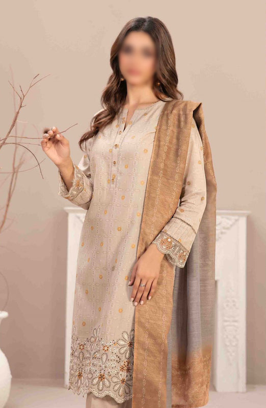 Mismah Vol I - Stitched Embroidered Broshia Lawn Collection D-2746