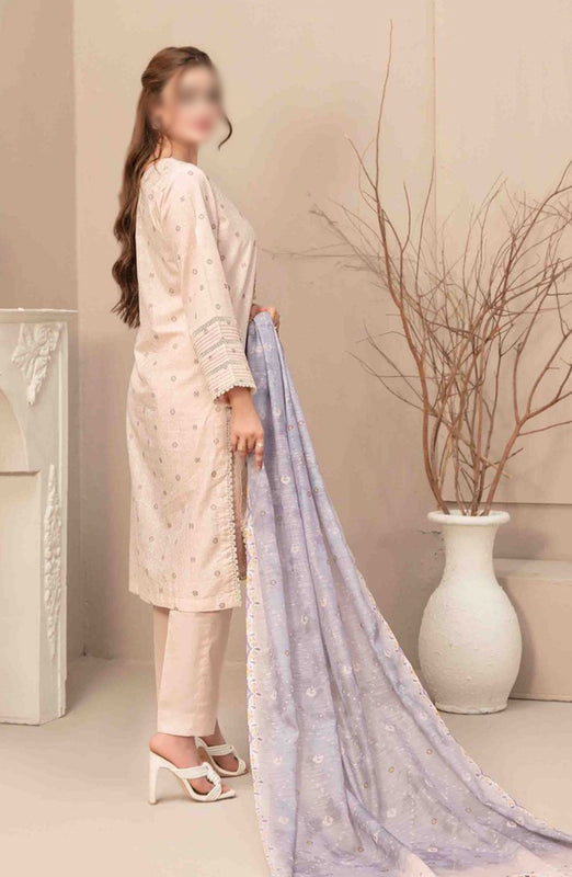 Mismah Vol I - Stitched Embroidered Broshia Lawn Collection D-2750