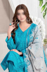 Lekeesha Stitched Fancy Embroidered Lawn Collection D 2831