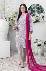 Guliz Vol I - Stitched Digital Printed Lawn Collection D-2997