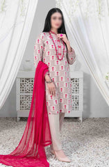 Guliz Vol I - Stitched Digital Printed Lawn Collection D-3024