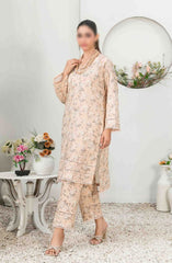 NADA Stitched Digital Printed Lawn 2-piece Collection 2024 D-3373