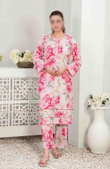 NADA Stitched Digital Printed Lawn 2-piece Collection 2024 D-3376