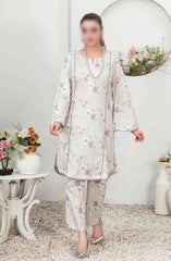 NADA Stitched Digital Printed Lawn 2-piece Collection 2024 D-3377