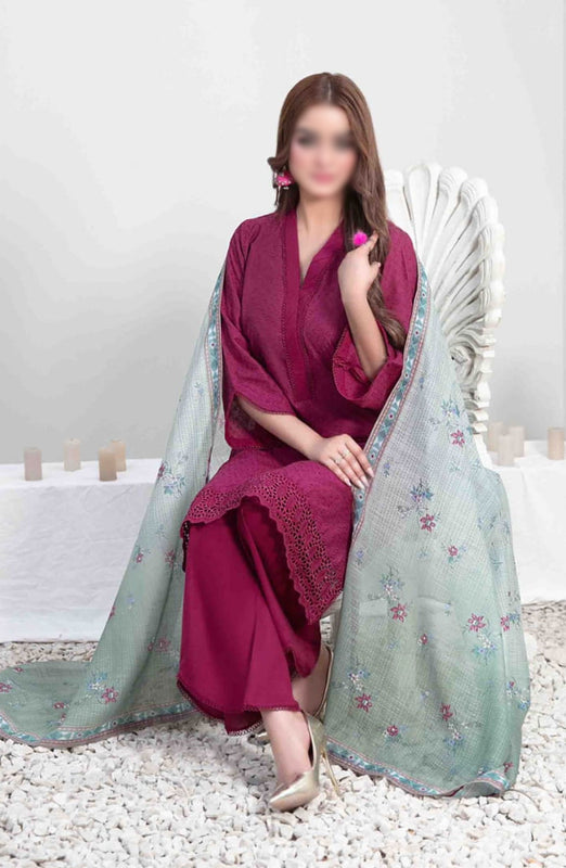 Leeba - Schiffli Embroidered Cotton Collection Vol II 2024 Collection D-3542