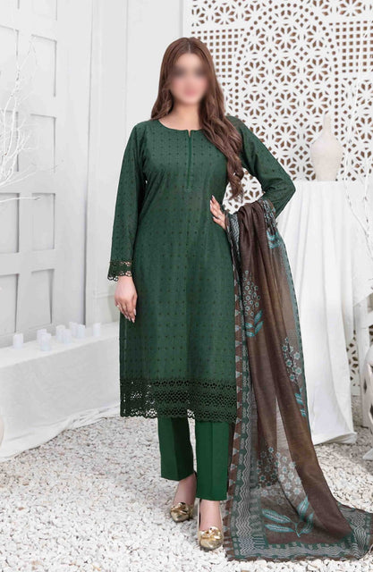 Leeba - Schiffli Embroidered Cotton Collection Vol II 2024 Collection D-3543