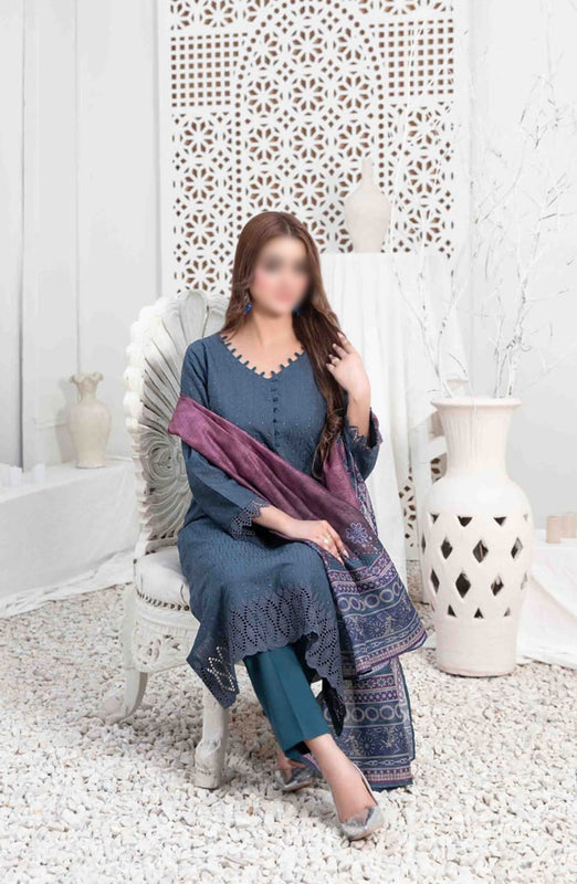 Leeba - Schiffli Embroidered Cotton Collection Vol II 2024 Collection D-3545