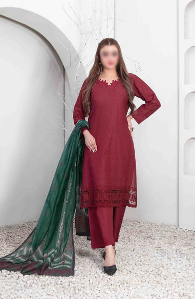Leeba - Schiffli Embroidered Cotton Collection Vol II 2024 Collection D-3550