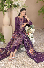 Dorsa - Embroidered Slub Viscose Collection D-3723