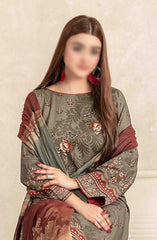 Zumena - Digital Staple with Banarsi Dupatta Collection D-3890