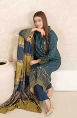 Zumena - Digital Staple with Banarsi Dupatta Collection D-3891