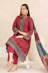 Zumena - Digital Staple with Banarsi Dupatta Collection D-3892