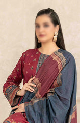 Zumena - Digital Staple with Banarsi Dupatta Collection D-3892