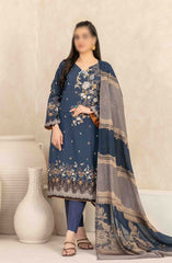 Zumena - Digital Staple with Banarsi Dupatta Collection D-3894