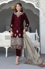 Makhmal-e-Kahani -Fancy Heavy Embroidered Velvet Collection 2024 D-3969