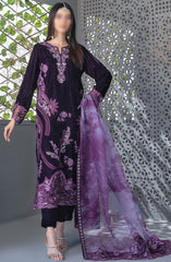 Makhmal-e-Kahani -Fancy Heavy Embroidered Velvet Collection 2024 D-3974