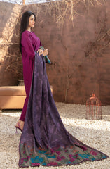 Iesha Stitched Solid Staple with Digital Shawl Collection 2024 D-4064