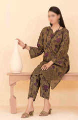 Gulseren - Stitched Embroidered Digital Printed 2pcs Collection D-4080