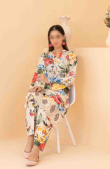 Gulseren - Stitched Embroidered Digital Printed 2pcs Collection D-4084