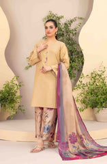 Ferda - Stitched Shamry with Digital Silk Dupatta Collection 2024 D-5026