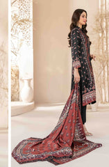 Masarra - Embroidered Digital Printed Staple Collection D-5031