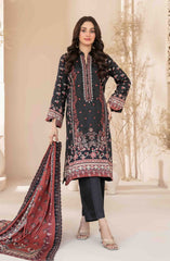 Masarra - Embroidered Digital Printed Staple Collection D-5031