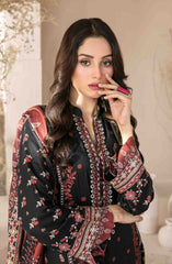 Masarra - Embroidered Digital Printed Staple Collection D-5031