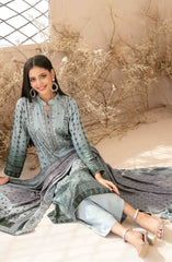 Masarra - Embroidered Digital Printed Staple Collection D-5032