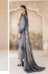 Masarra - Embroidered Digital Printed Staple Collection D-5033