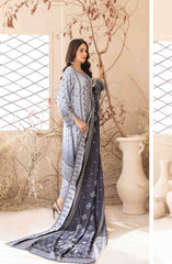 Masarra - Embroidered Digital Printed Staple Collection D-5035