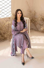 Masarra - Embroidered Digital Printed Staple Collection D-5037