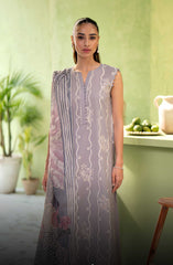 Artisan Unstitched Lawn SS 2025 By Seran D-06 GRIS