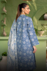 Artisan Unstitched Lawn SS 2025 By Seran D-08 AEGEAN