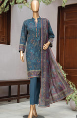 Safina Unstitched Cotton Cambric Collection D-1226