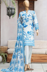 Safina Unstitched Cotton Cambric Collection D-1228