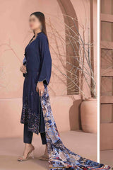 Nasmeh - Embroidered Fancy Leather Peach Collection D 1323