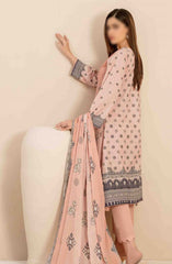 Faria - Embroidered Digital Printed Lawn Collection 2024 D 2038