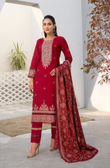 Thread N Weaves Dhanak Embroidered Collection D-23106