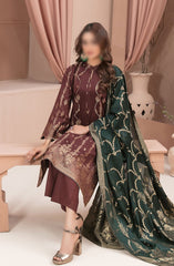 Jana Lawn Broshia Banarsi 3-piece Collection 2024 D 2733