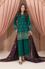 Jana Lawn Broshia Banarsi 3-piece Collection 2024 D 2737