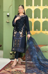 Esmeray - Fancy Heavy Embroidered Velvet Collection EFHE 24 D-3689